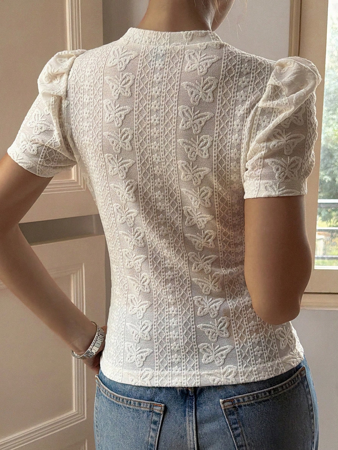 Tricou SHEIN, alb