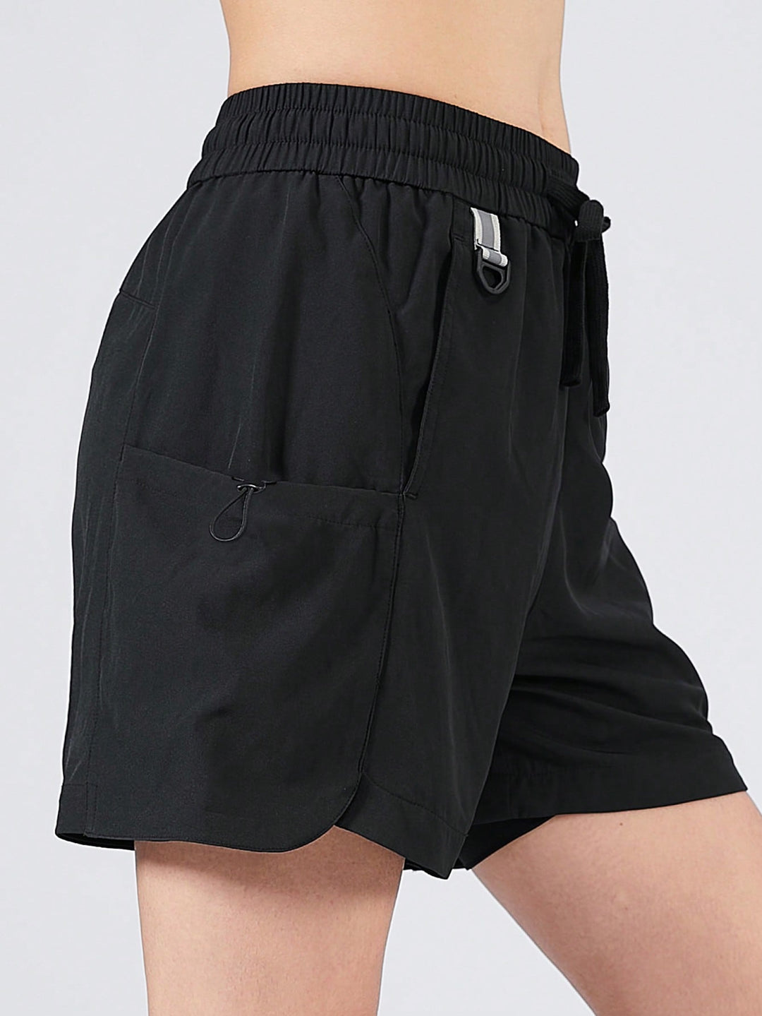 Pantaloni scurți SHEIN, negru