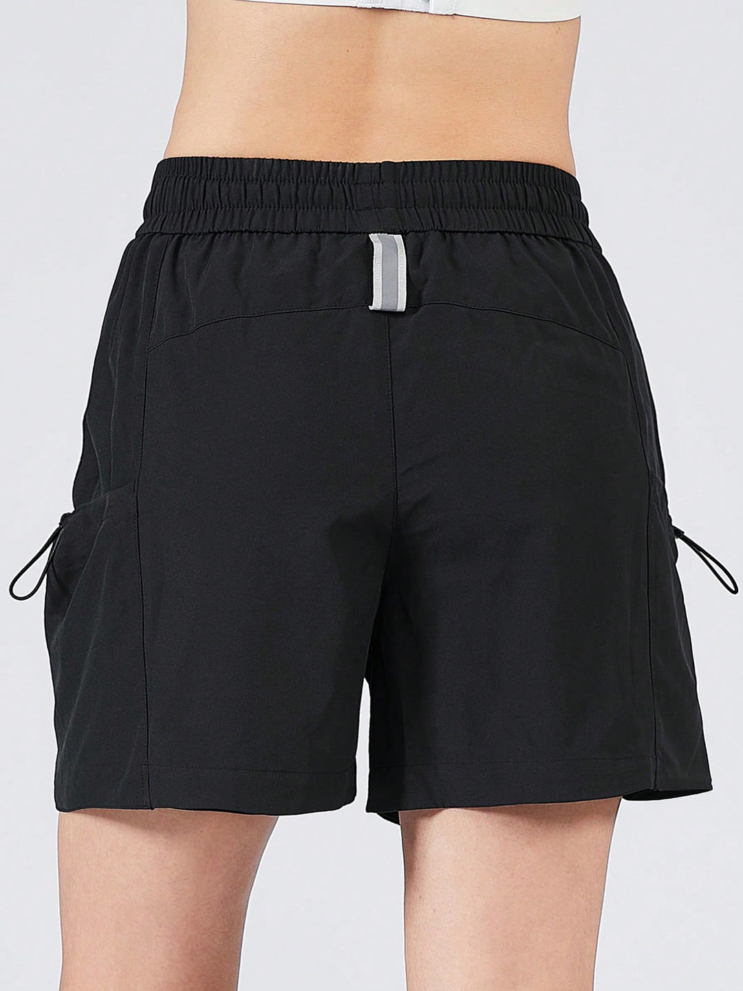 Pantaloni scurți SHEIN, negru