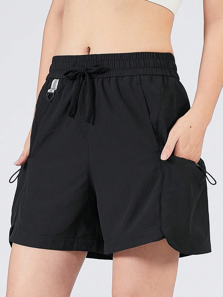 Pantaloni scurți SHEIN, negru