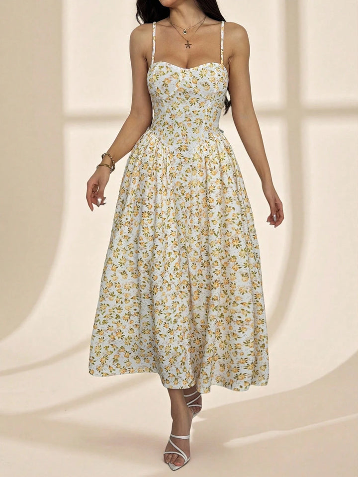 Rochie maxi SHEIN, mix culori
