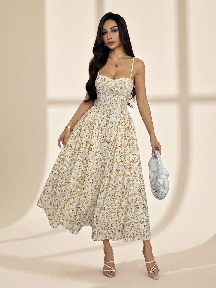 Rochie maxi SHEIN, mix culori