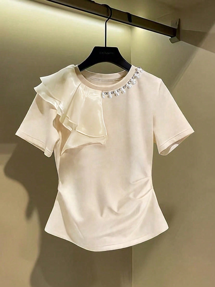 Tricou SHEIN, bej