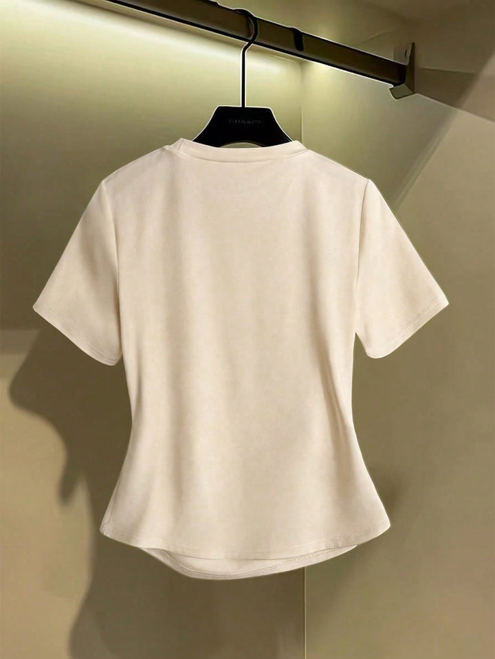 Tricou SHEIN, bej