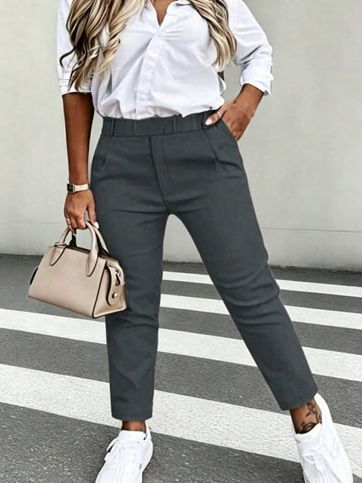Pantaloni SHEIN, gri