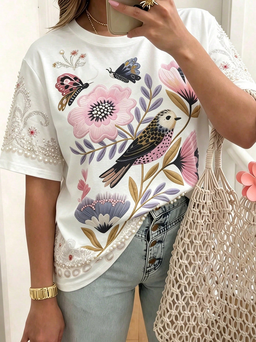 Tricou SHEIN, mix culori