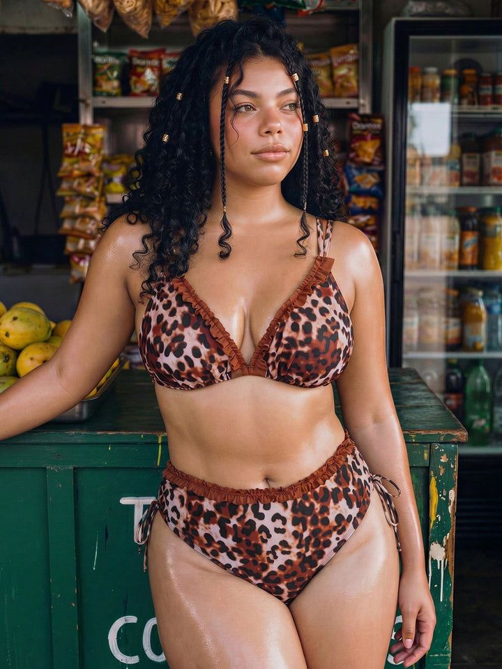 Set bikini de baie SHEIN, mix culori
