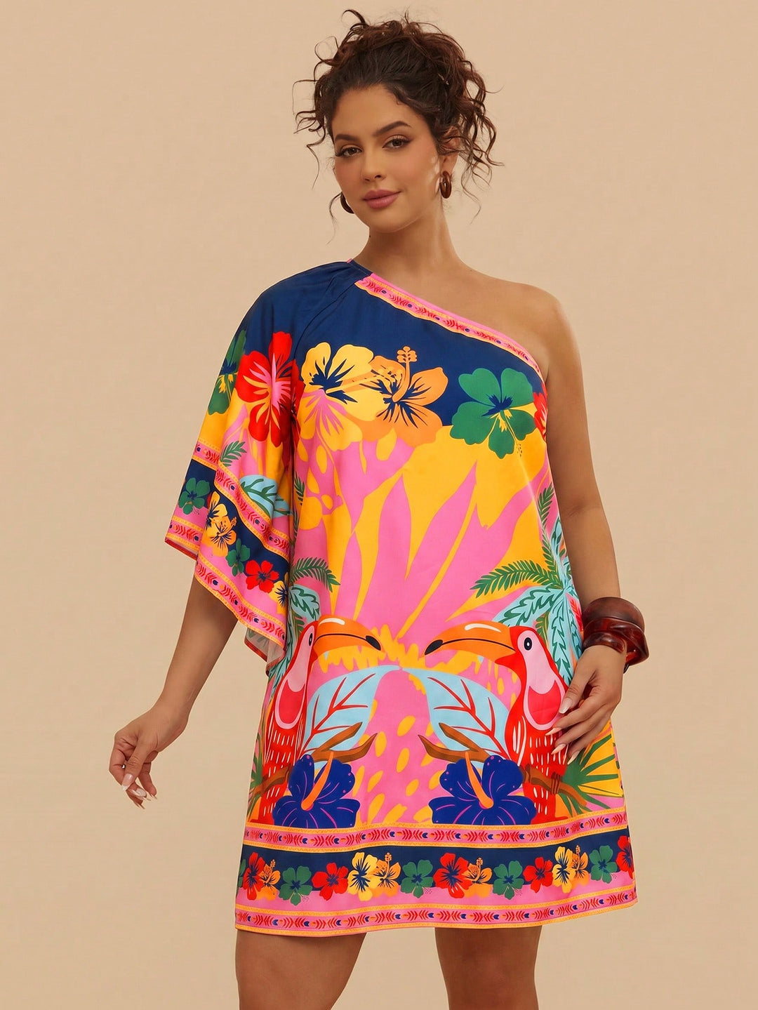 Rochie SHEIN, mix culori