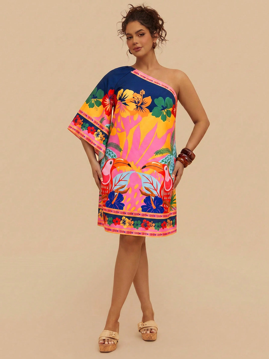 Rochie SHEIN, mix culori