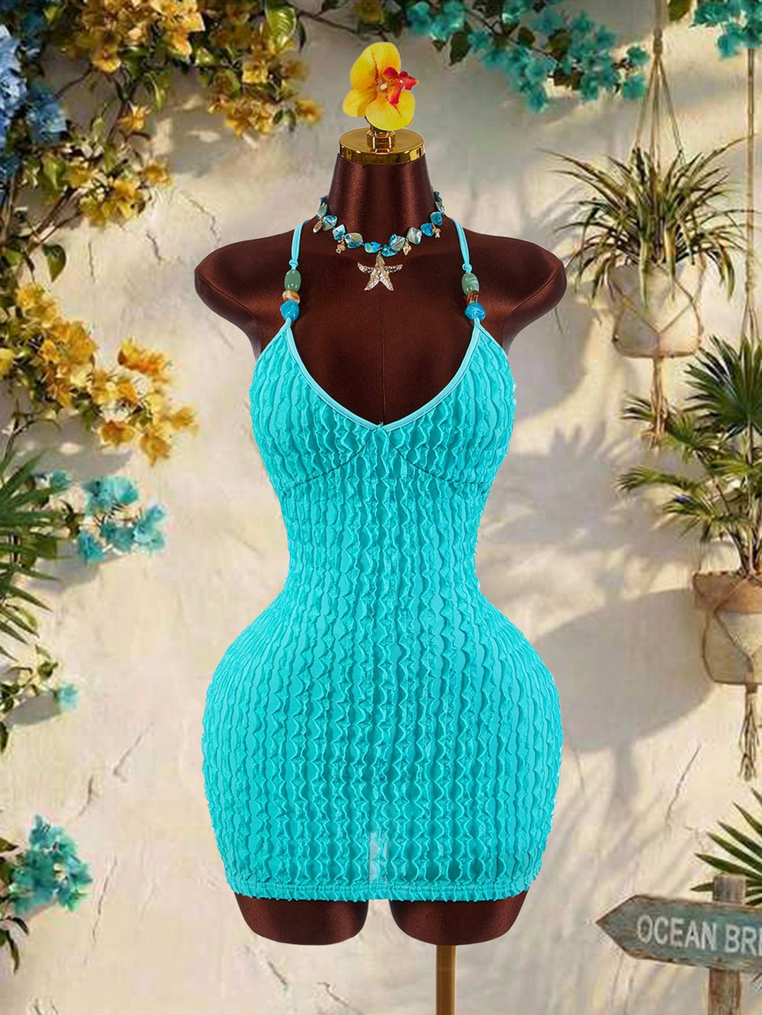Rochie mini SHEIN, albastru