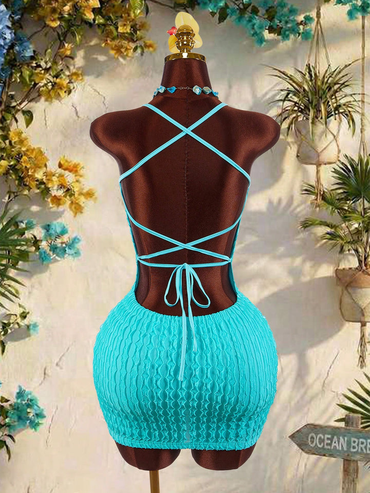 Rochie mini SHEIN, albastru