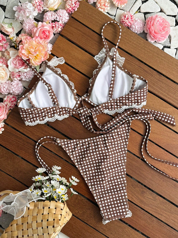 Set bikini SHEIN, mix culori