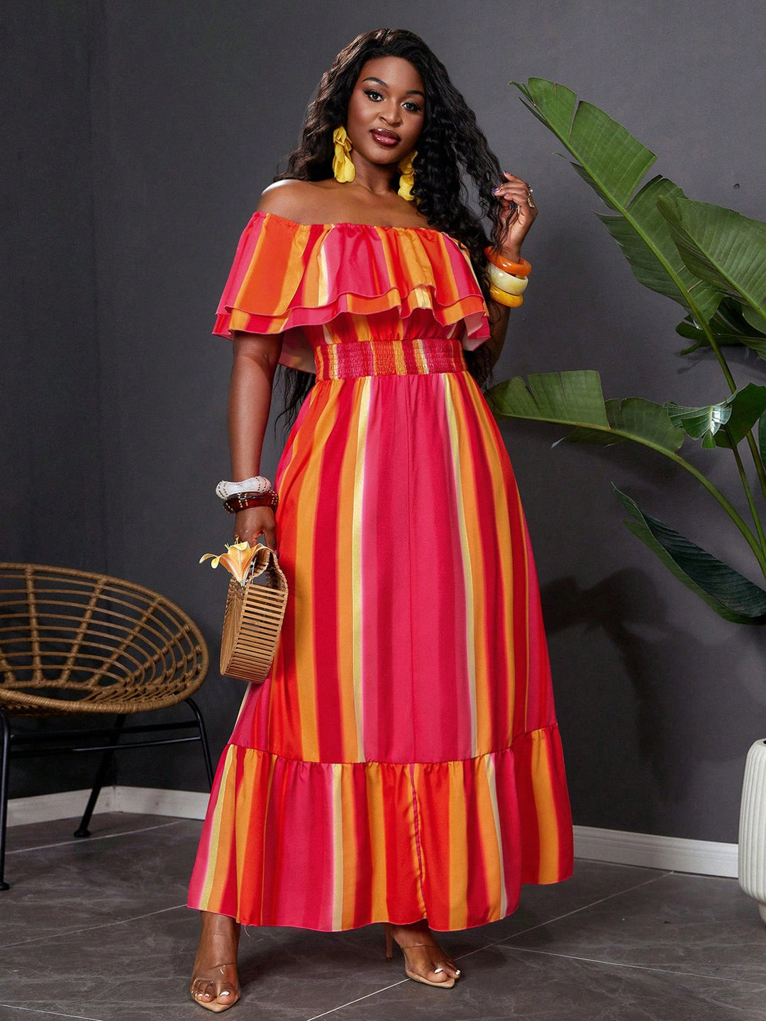 Rochie SHEIN, mix culori