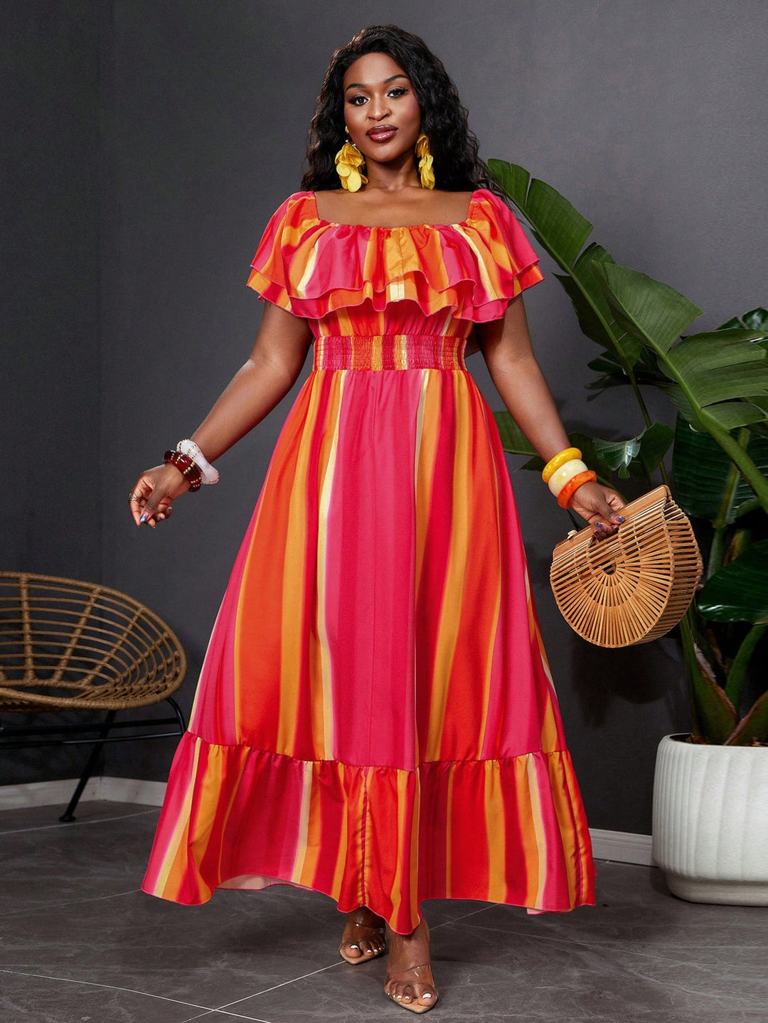 Rochie SHEIN, mix culori