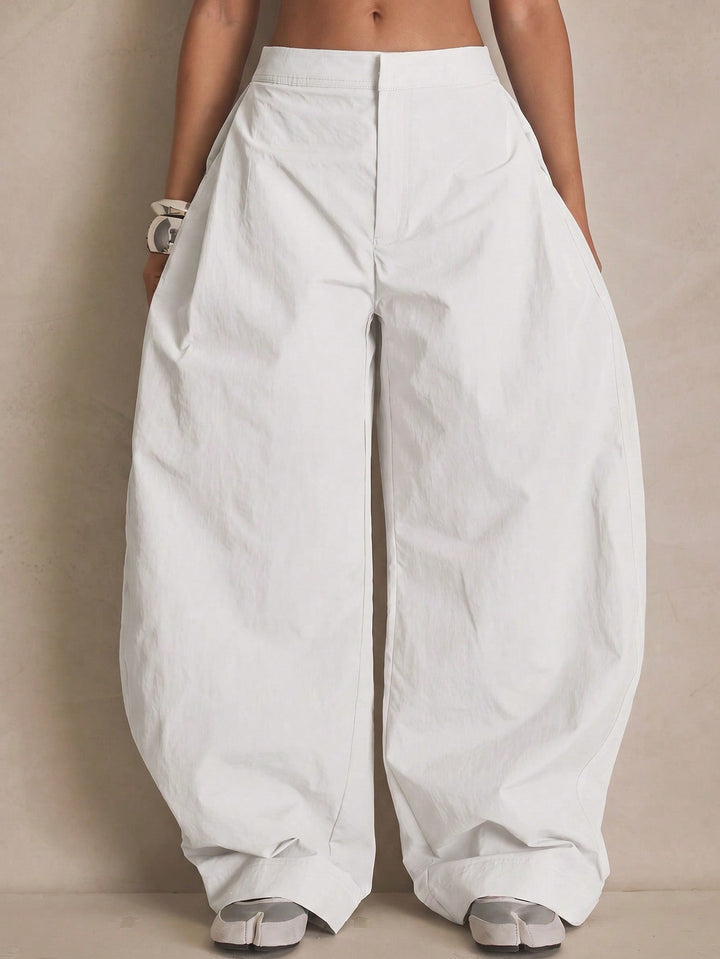 Pantaloni SHEIN, alb