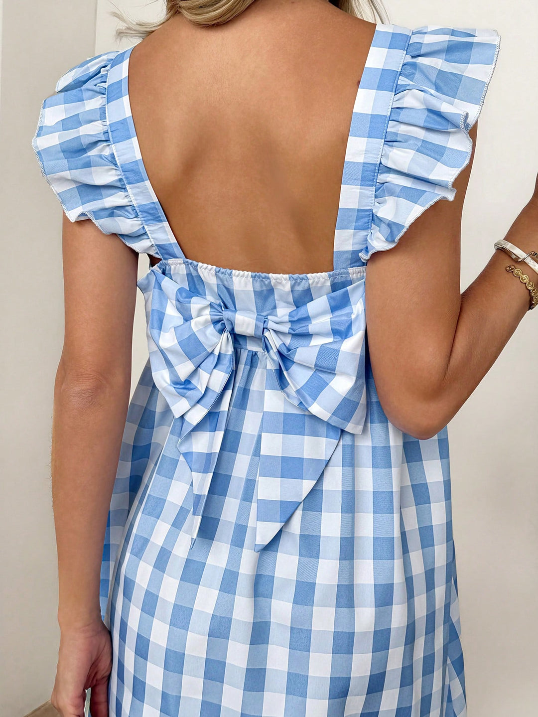 Rochie scurtă SHEIN, albastru