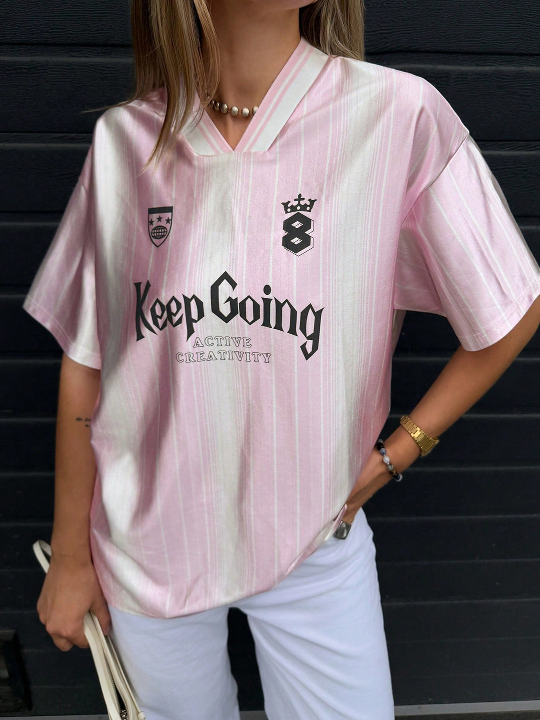 Tricou SHEIN, roz