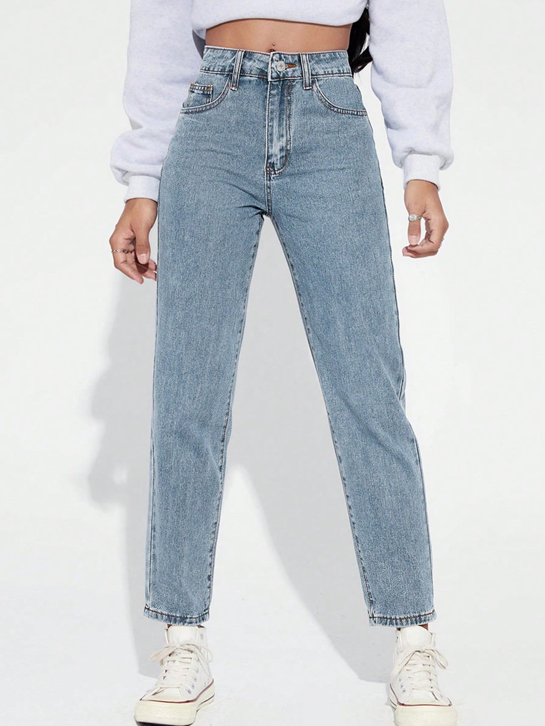 Jeans SHEIN, albastru