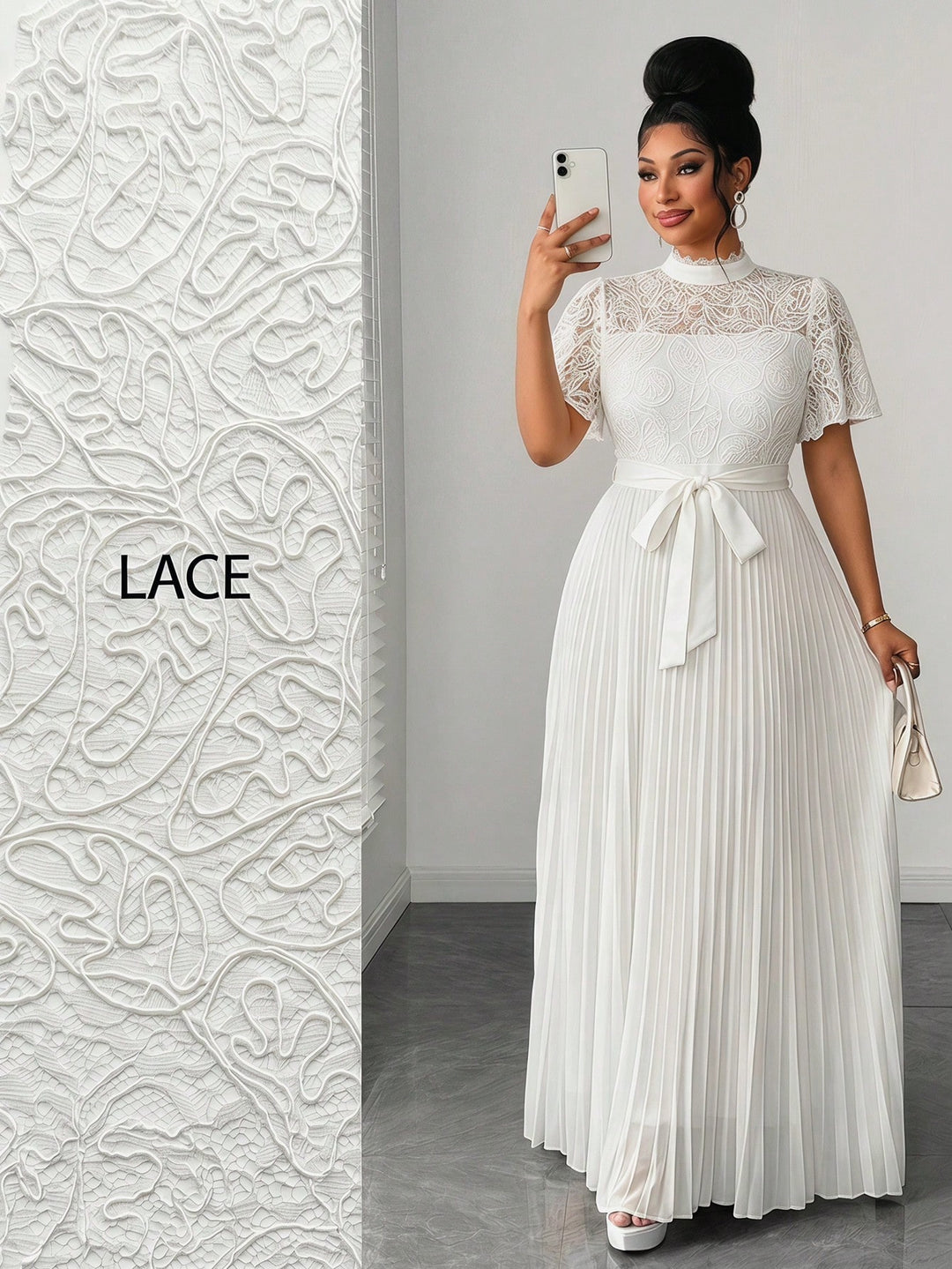 Rochie SHEIN, alb