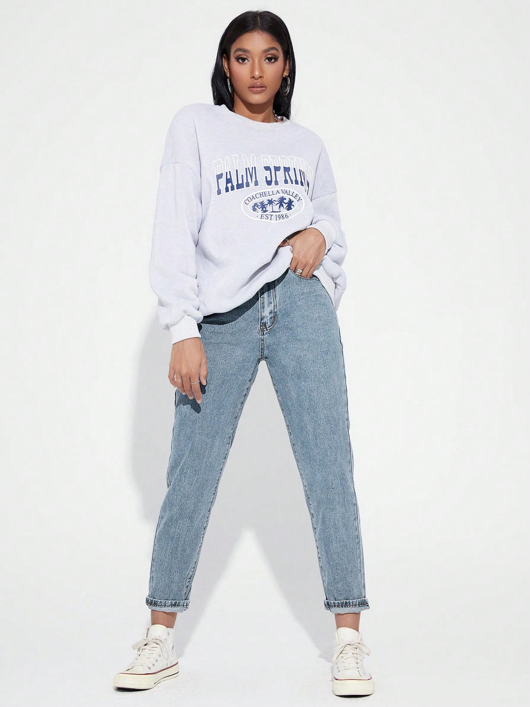 Jeans SHEIN, albastru