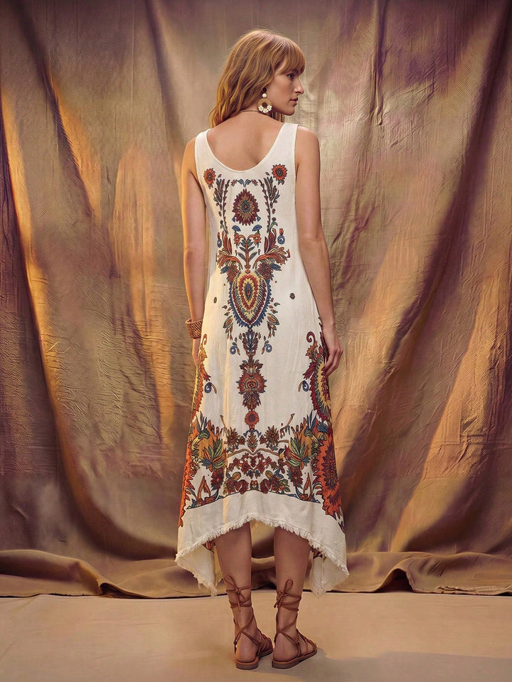 Rochie midi SHEIN, alb