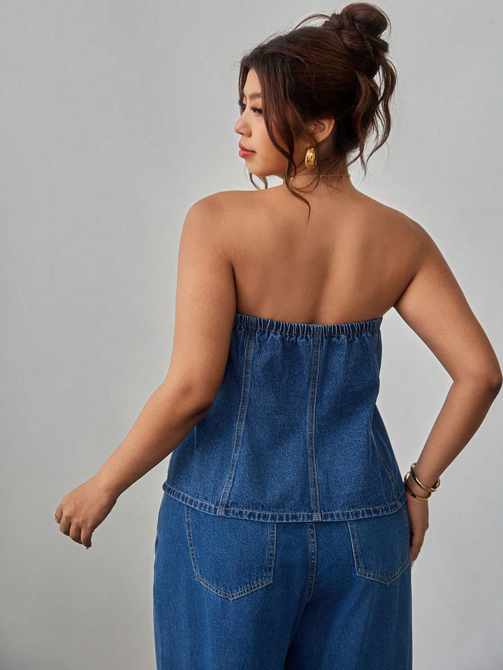 Top SHEIN, albastru