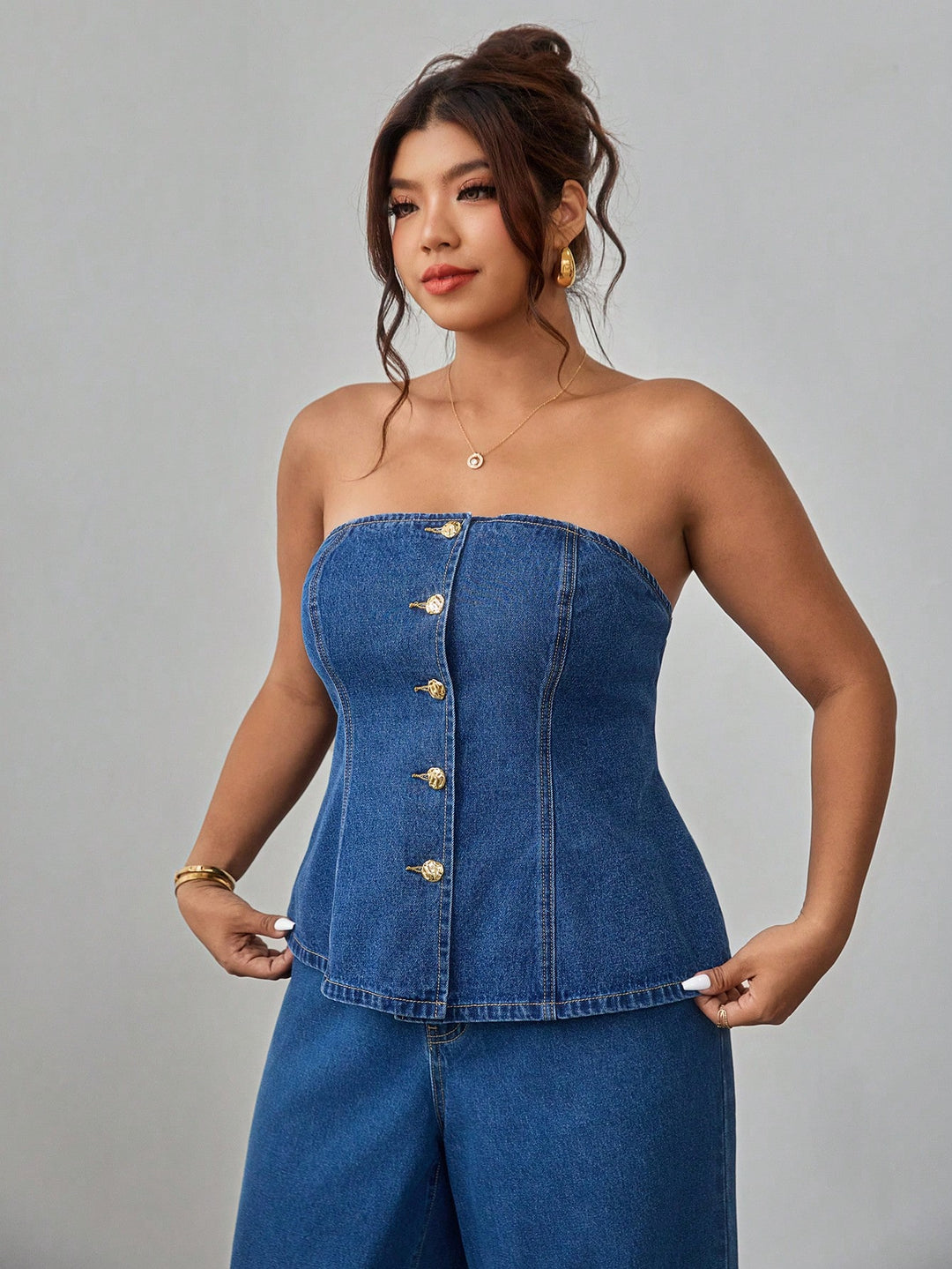 Top SHEIN, albastru