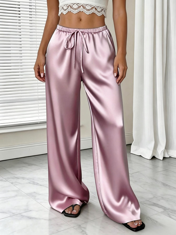 Pantaloni SHEIN, roz