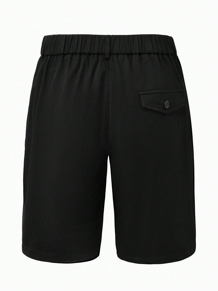 Pantaloni scurți SHEIN, negru