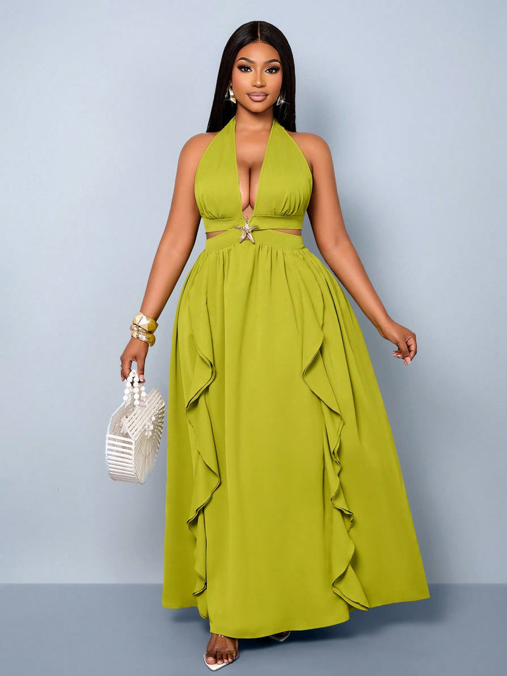 Rochie SHEIN, verde