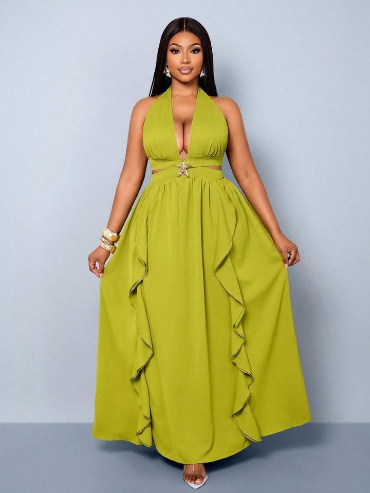 Rochie SHEIN, verde