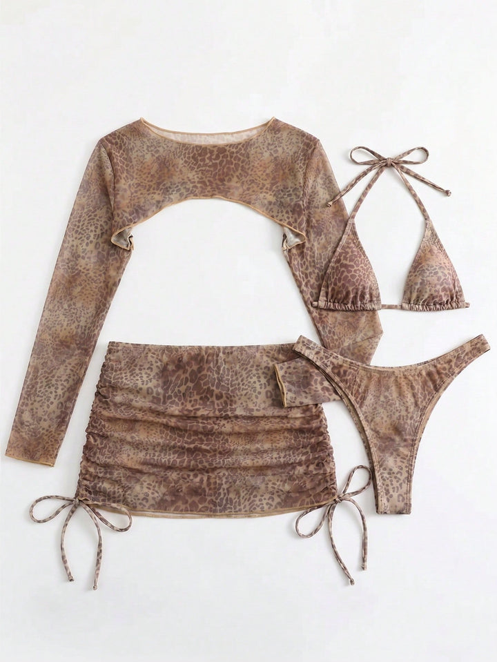 Set bikini SHEIN, mix culori