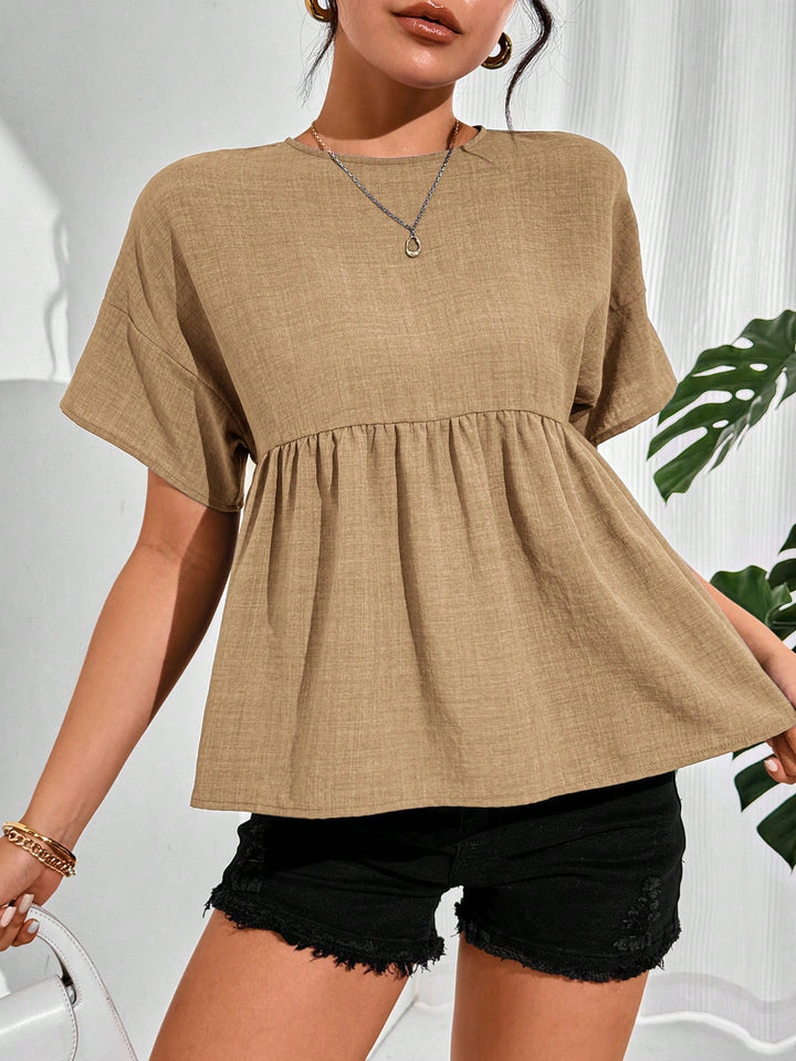 Bluza casual SHEIN, kaki