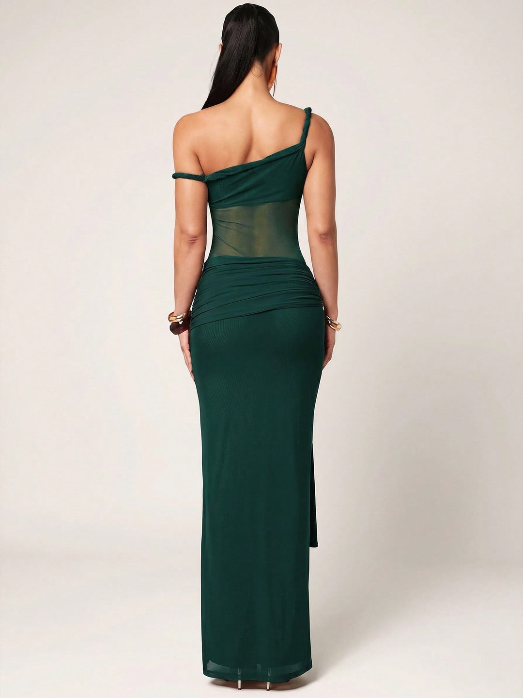 Rochie maxi SHEIN, verde