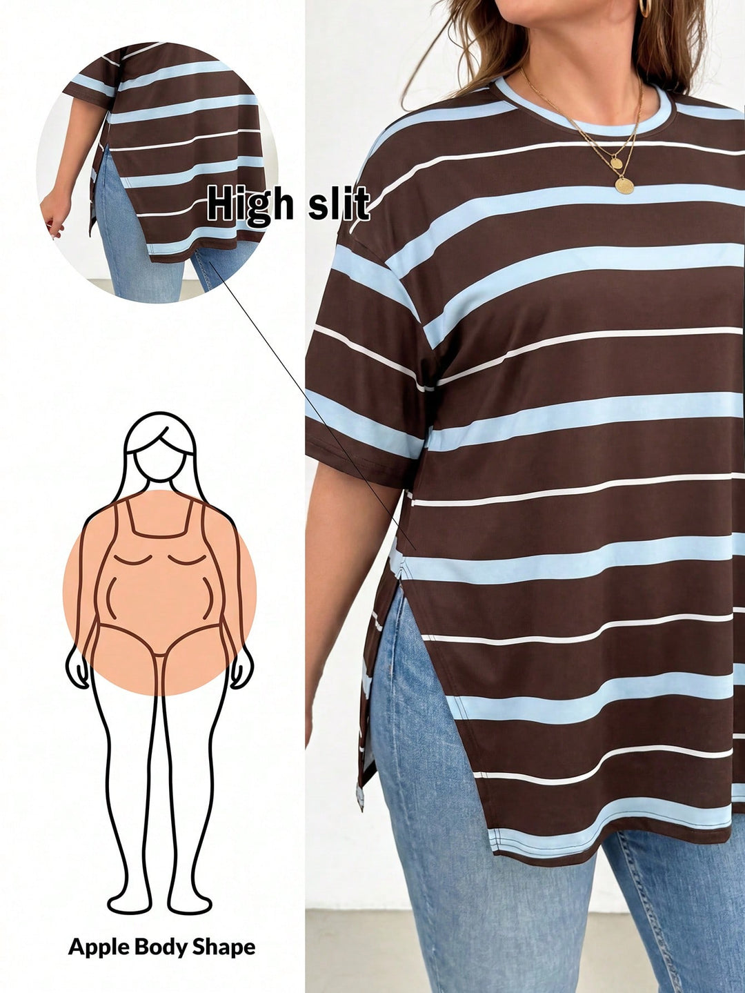 Tricou SHEIN, maro