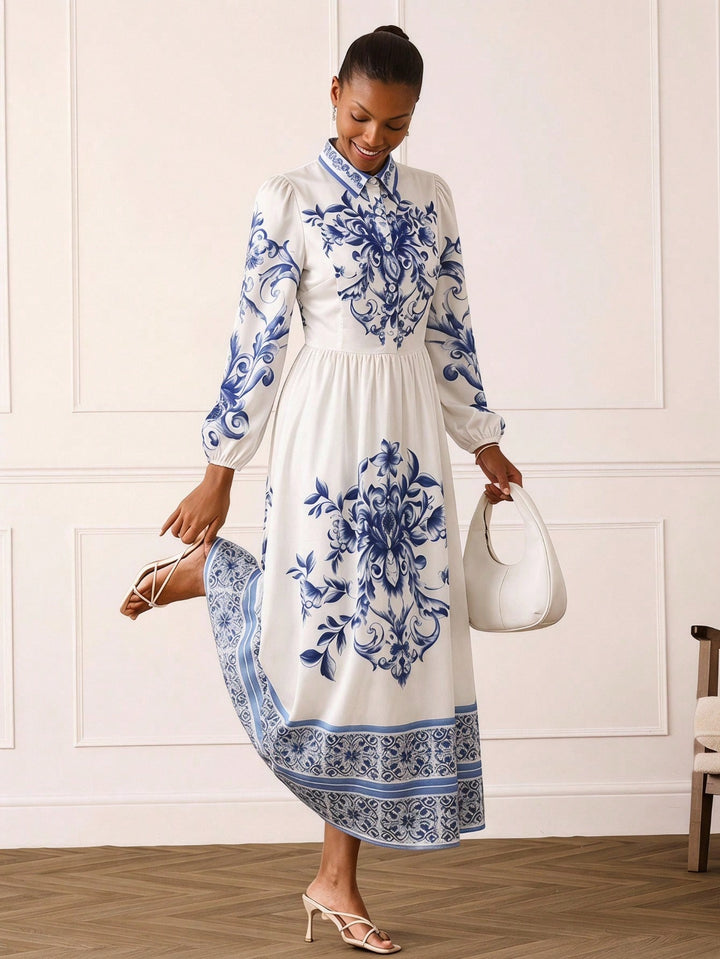 Rochie maxi SHEIN, mix culori
