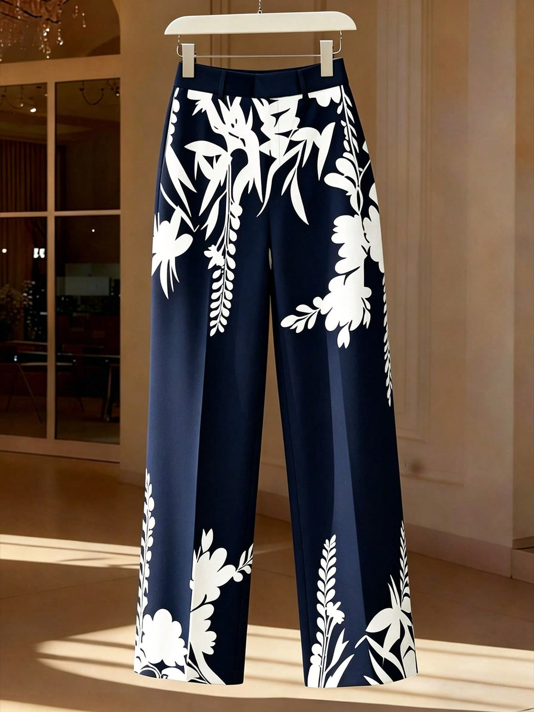 Pantaloni SHEIN, albastru