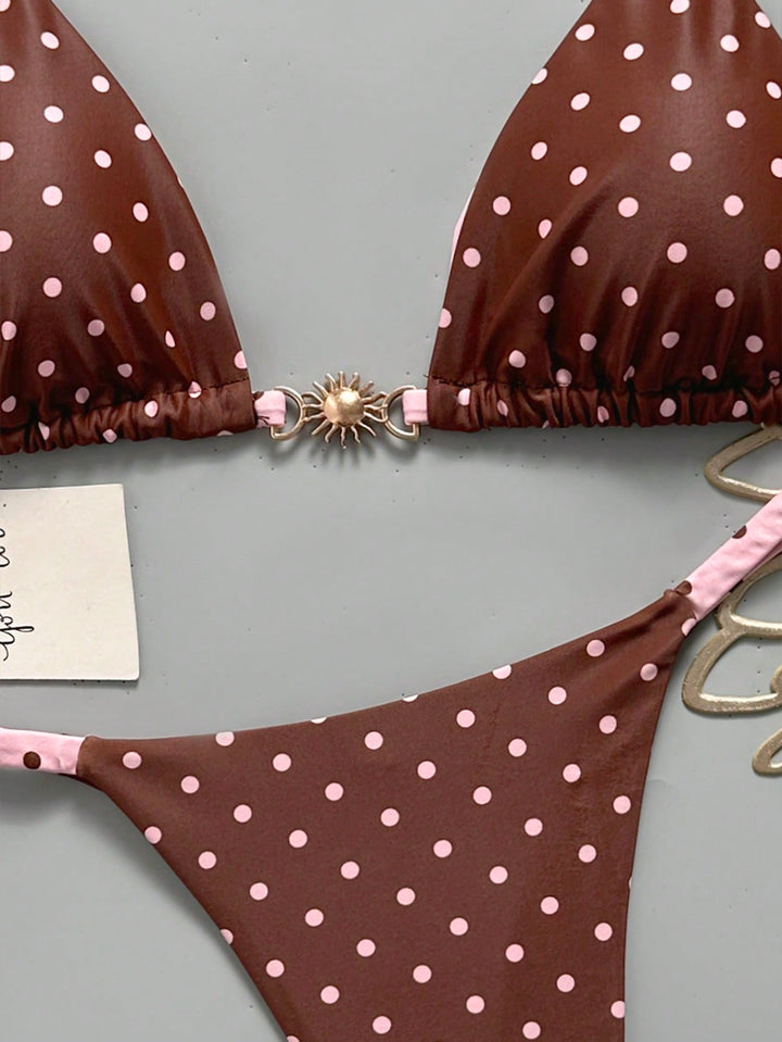 Set bikini SHEIN, roz