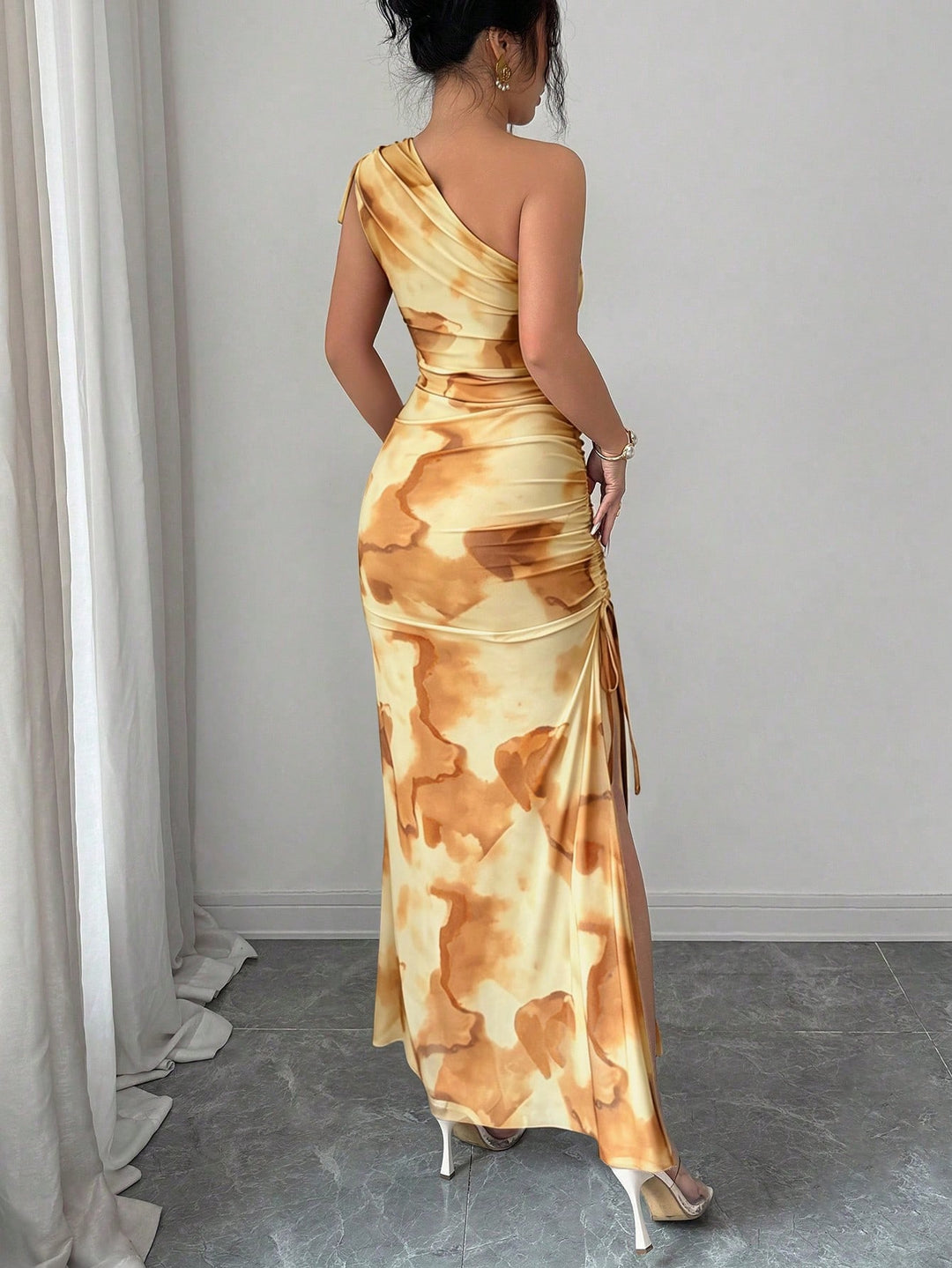 Rochie maxi SHEIN, galben