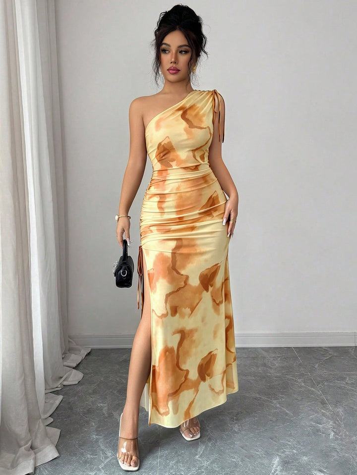 Rochie maxi SHEIN, galben