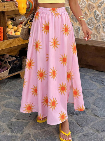 Maxiszoknya SHEIN, vegyes színek