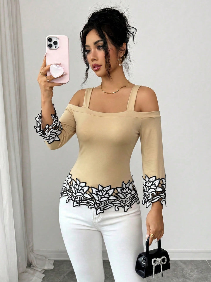 Tricou SHEIN, kaki