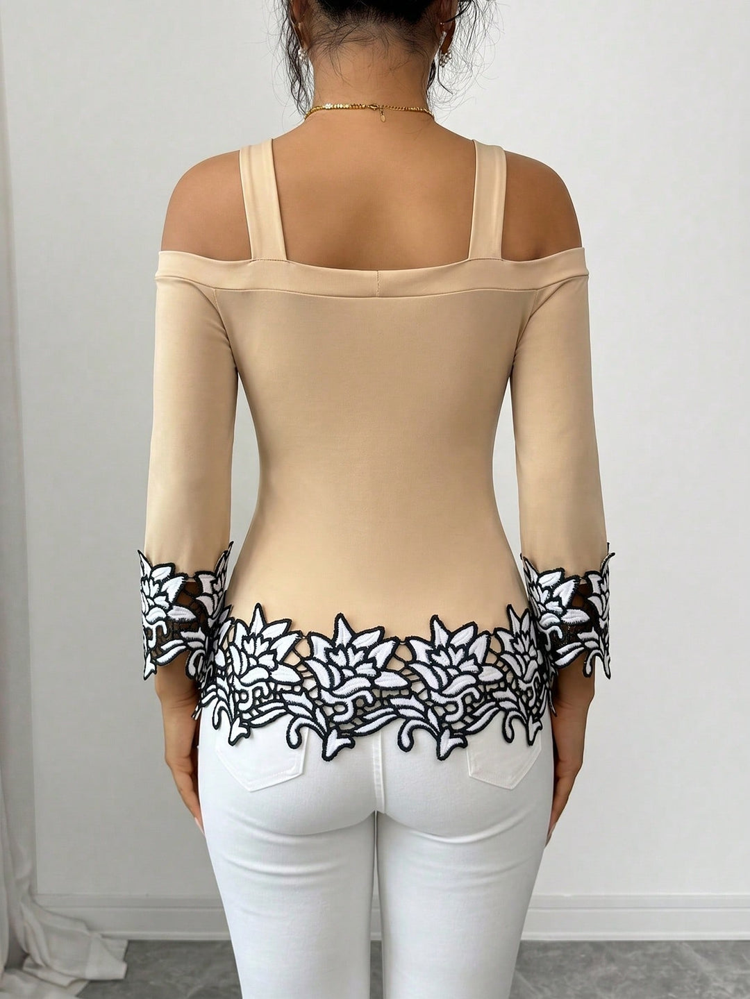 Tricou SHEIN, kaki