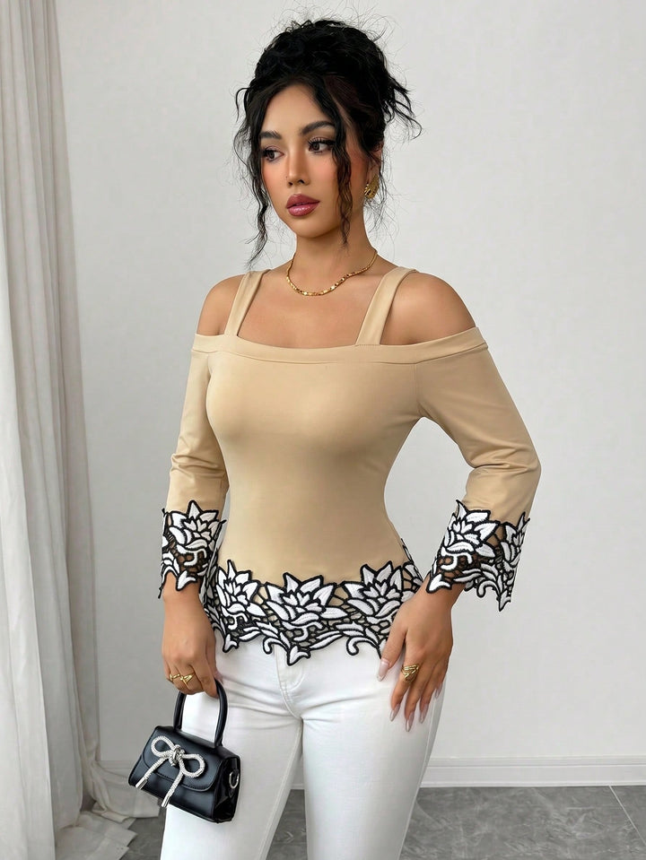 Tricou SHEIN, kaki
