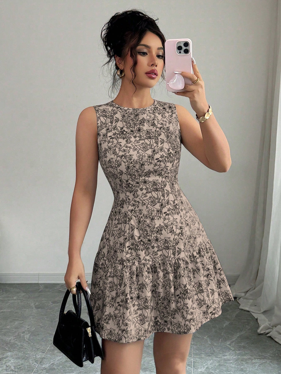 Rochie scurtă SHEIN, mix culori