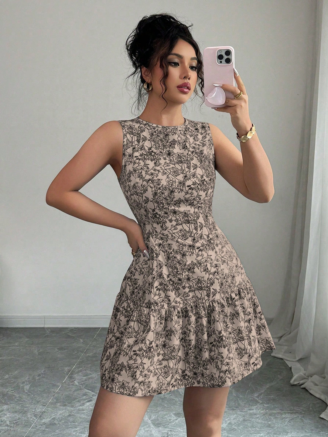 Rochie scurtă SHEIN, mix culori