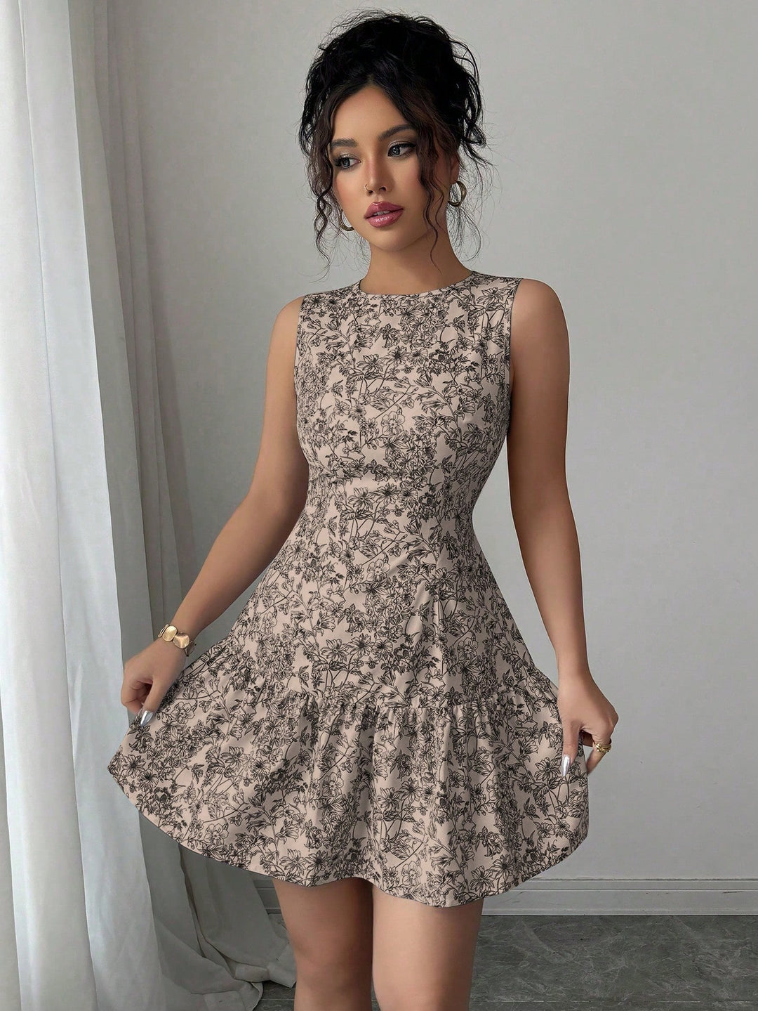 Rochie scurtă SHEIN, mix culori