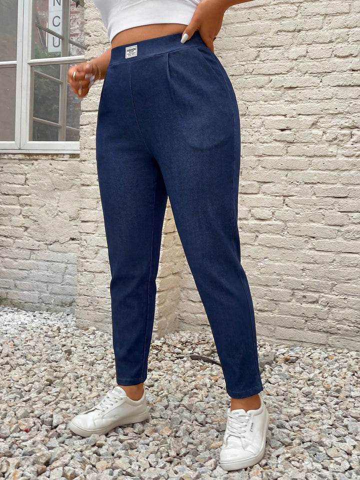 Pantaloni SHEIN, albastru