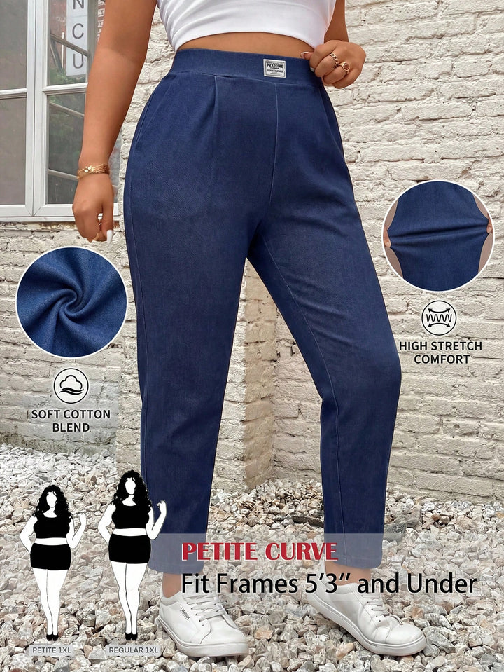 Pantaloni SHEIN, albastru