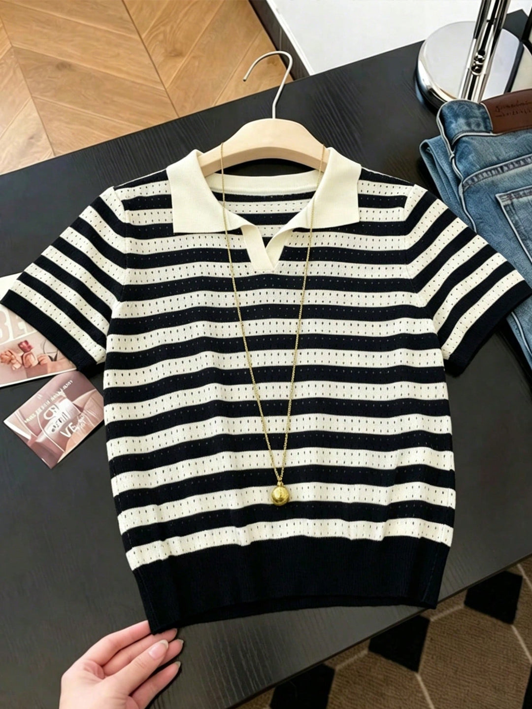 Pulover SHEIN, negru